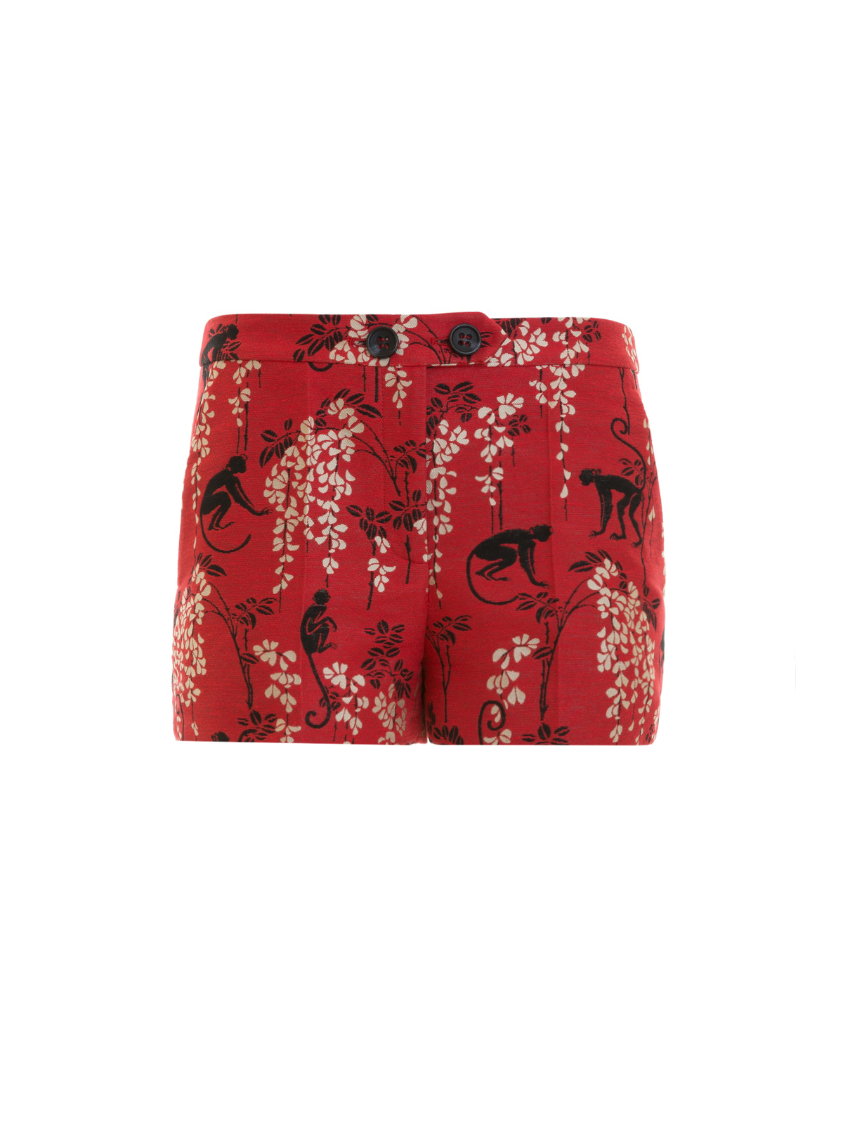 Valentino Red ショートパンツ - 赤|PR0RF1453MYFU7 | THEBS