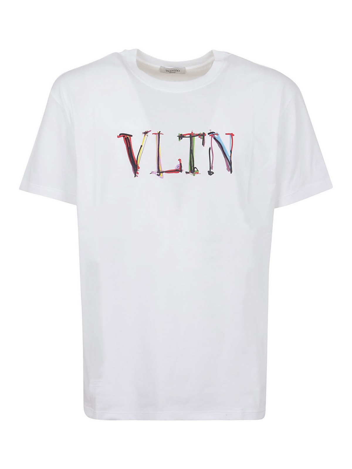 Mens Tshirts Valentino T Shirt Pink Valentino Camouflage T-shirt