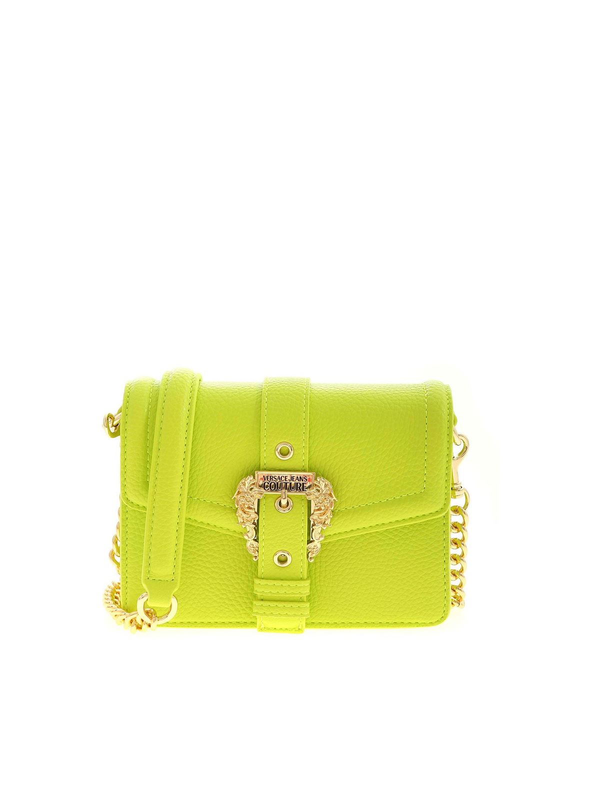 Cross body bags Versace Jeans Couture - Couture bag in lime green -  E1VZABF671578156