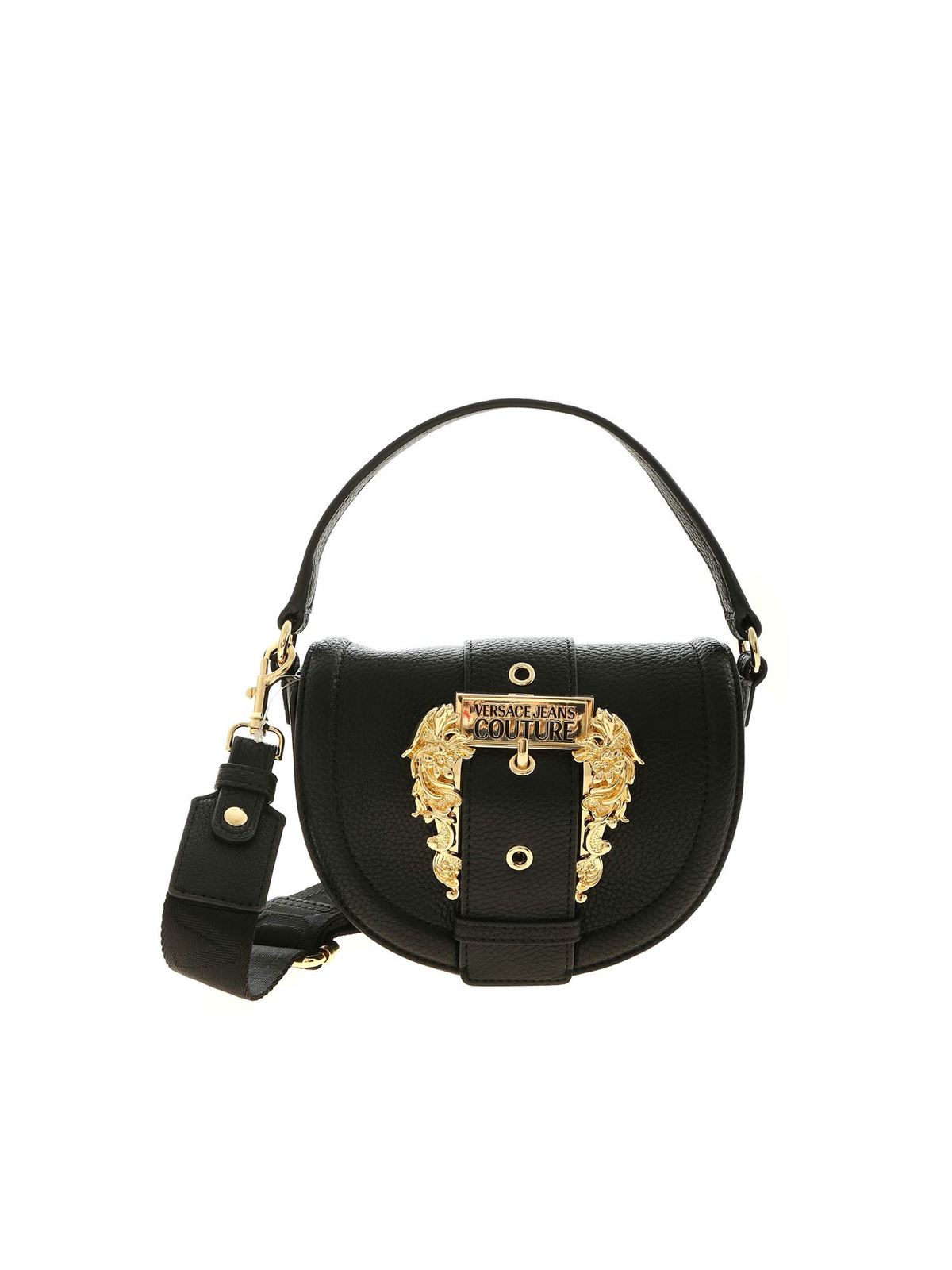 VERSACE JEANS COUTURE ボディバッグ ブラック VERSACE JEANS COUTURE (ヴェルサーチェ ジーンズ クチュール