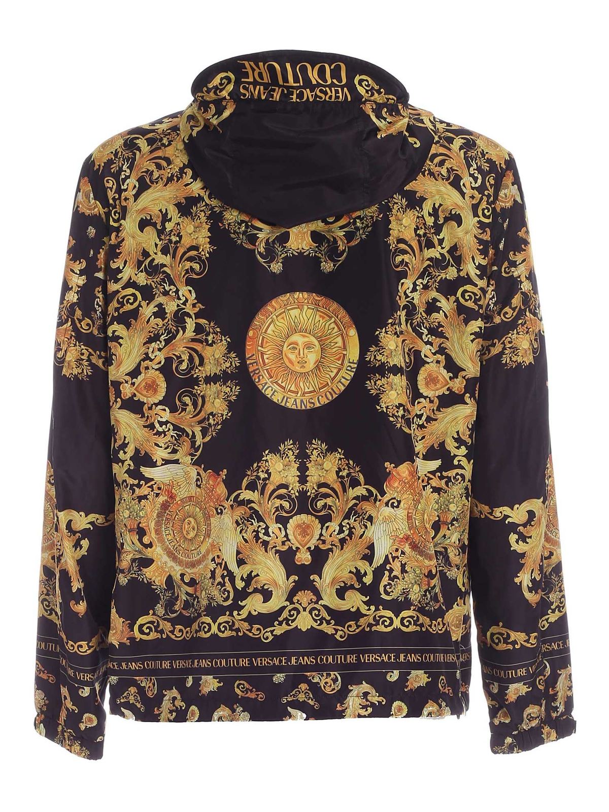 Versace Jeans Couture Rococo print jacket - Gold