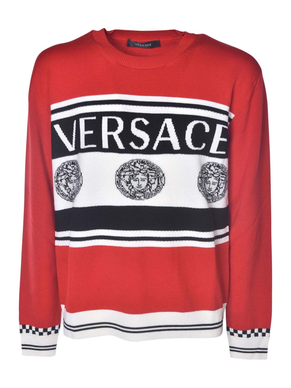 ニットウェア Versace - ニット - 赤 - A86467A235922A3254 | THEBS