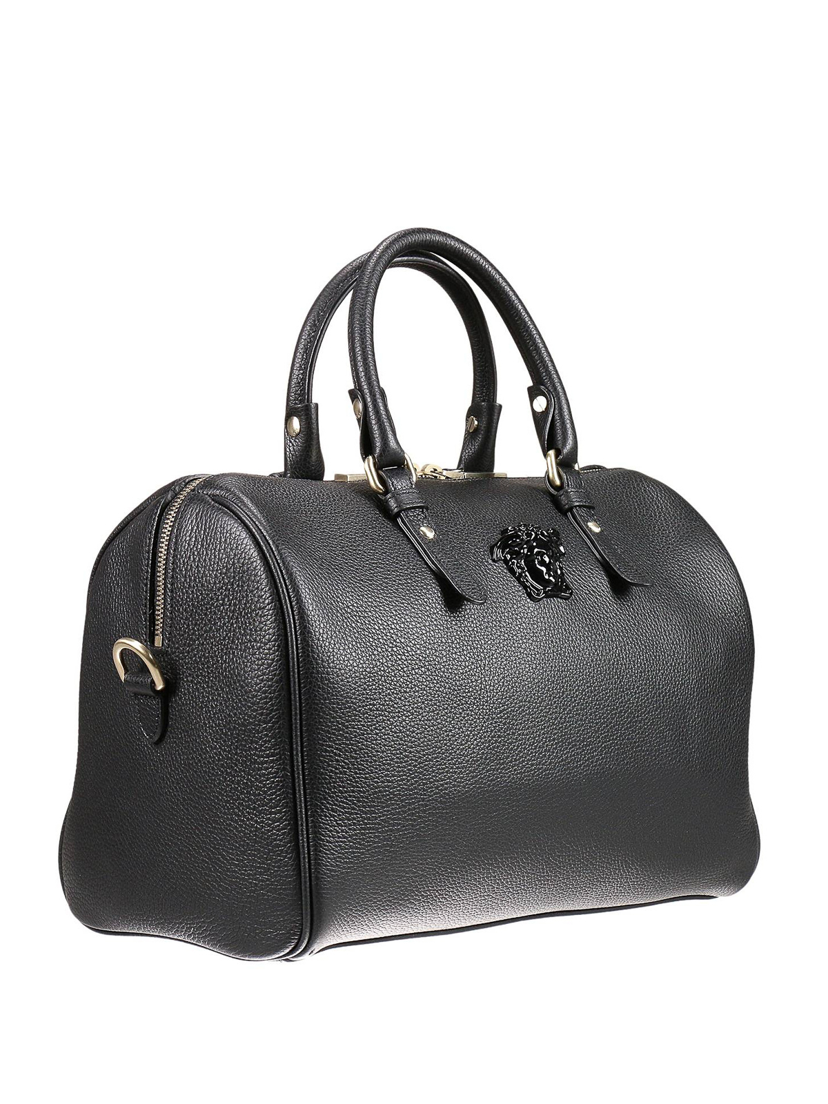 Bowling bags Versace - Palazzo leather bowling bag - DBFE469DSDVTK4JOS