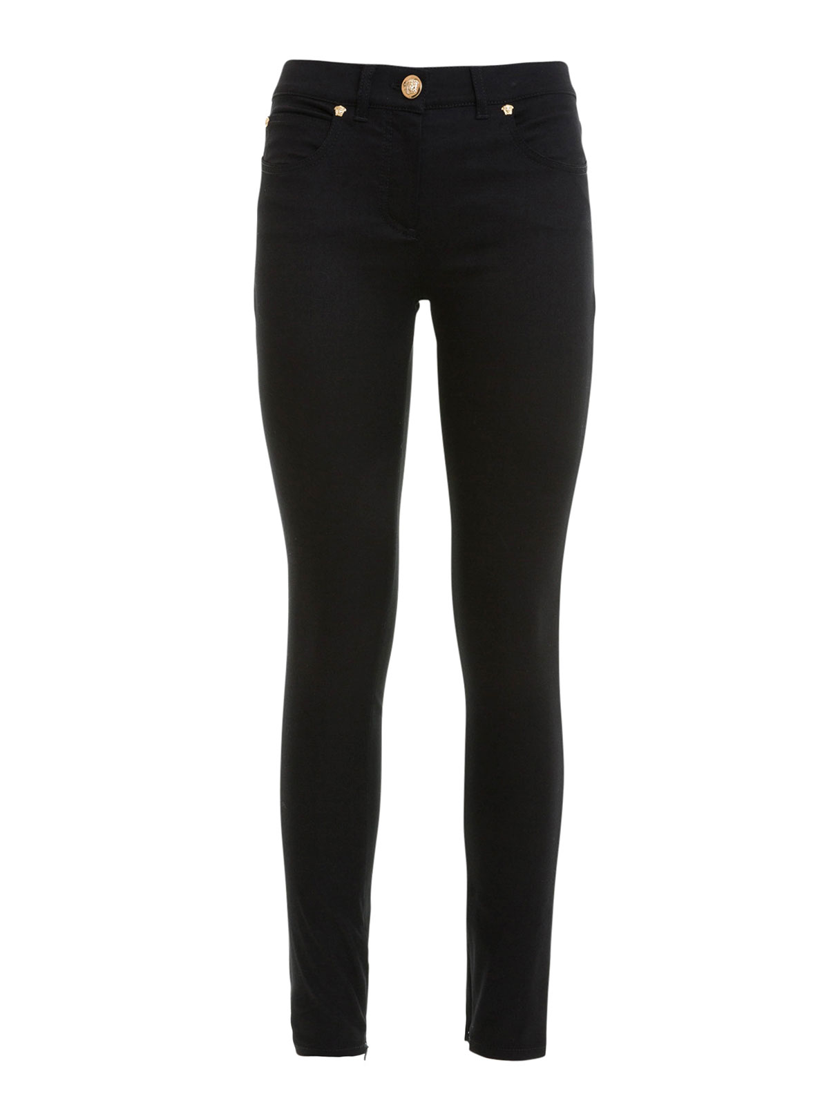 Versace スキニージーンズ レディース - 黒 | A74673A216872A8008