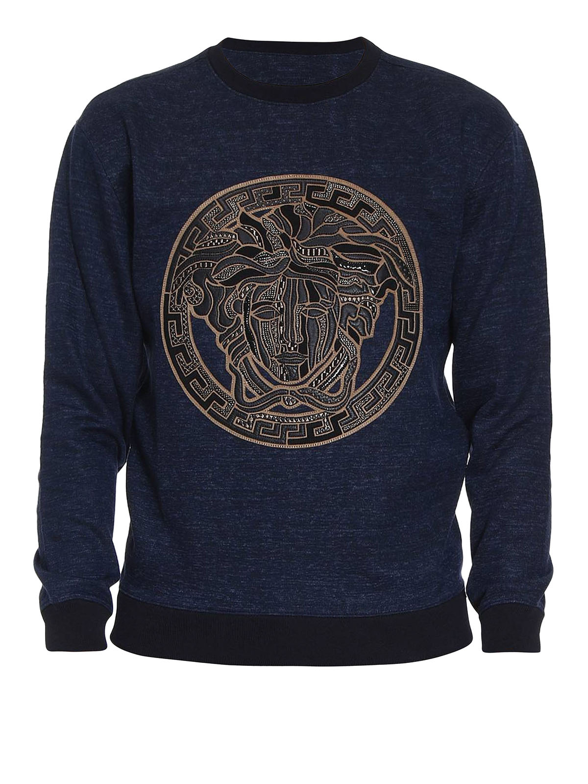 Sweatshirts Sweaters Versace Medusa Head patch sweatshirt