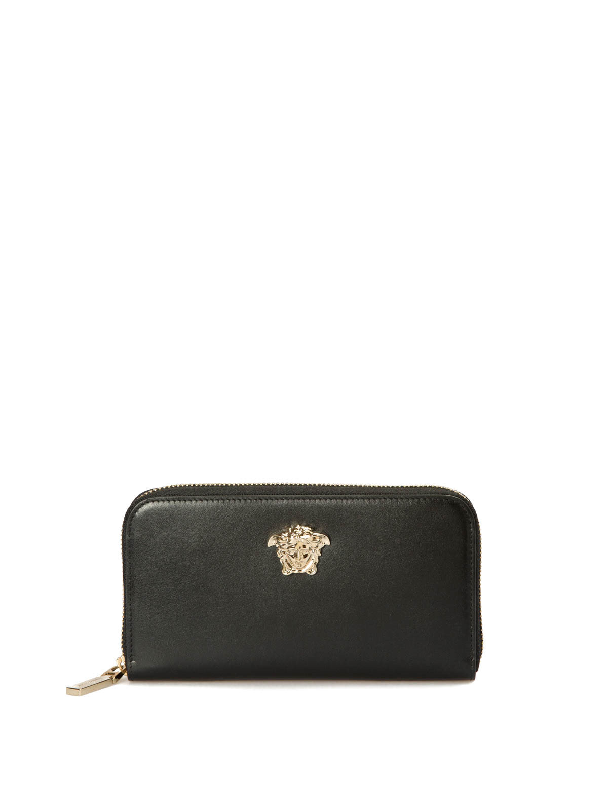 Versace Medusa zip around wallet - Black|DPDE457DVITXD410C