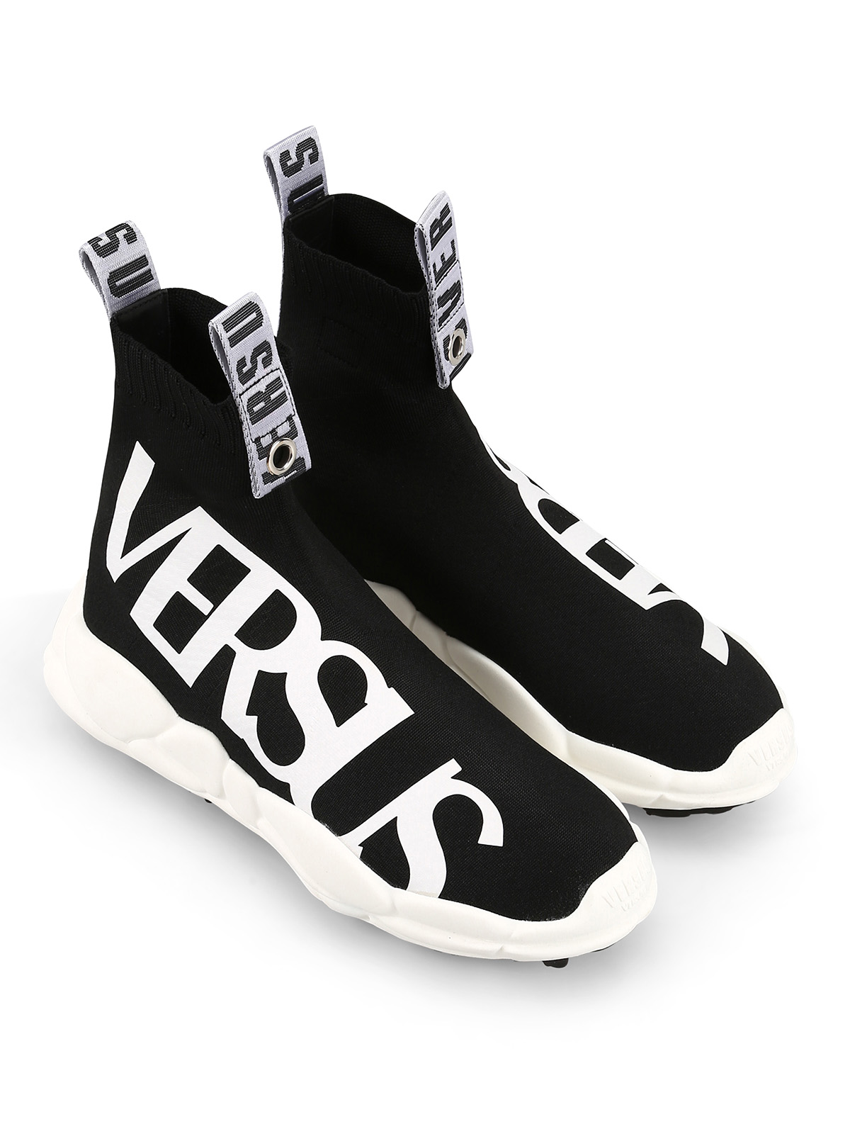 retning Vedligeholdelse måle Trainers Versus Versace - Logo sock sneakers - FSX057EFJQSVF951