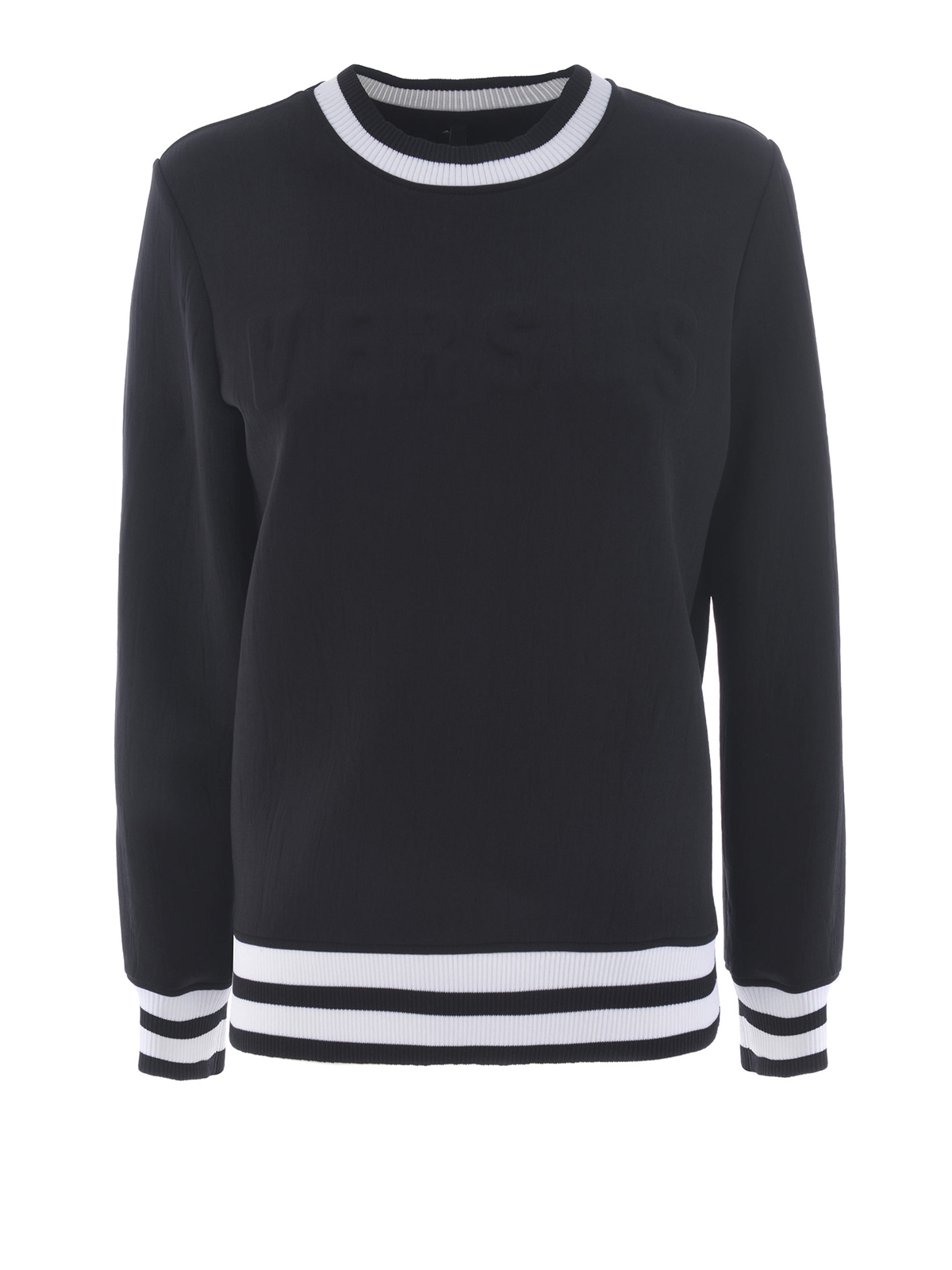 Versus Versace スウェットシャツ/セーター - 黒|BD90396BJ20573B2144