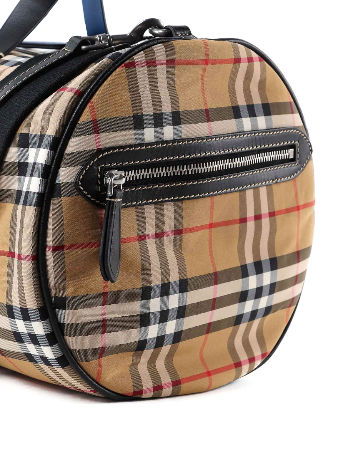 Luggage & Travel bags Burberry - Logo detail check duffle bag