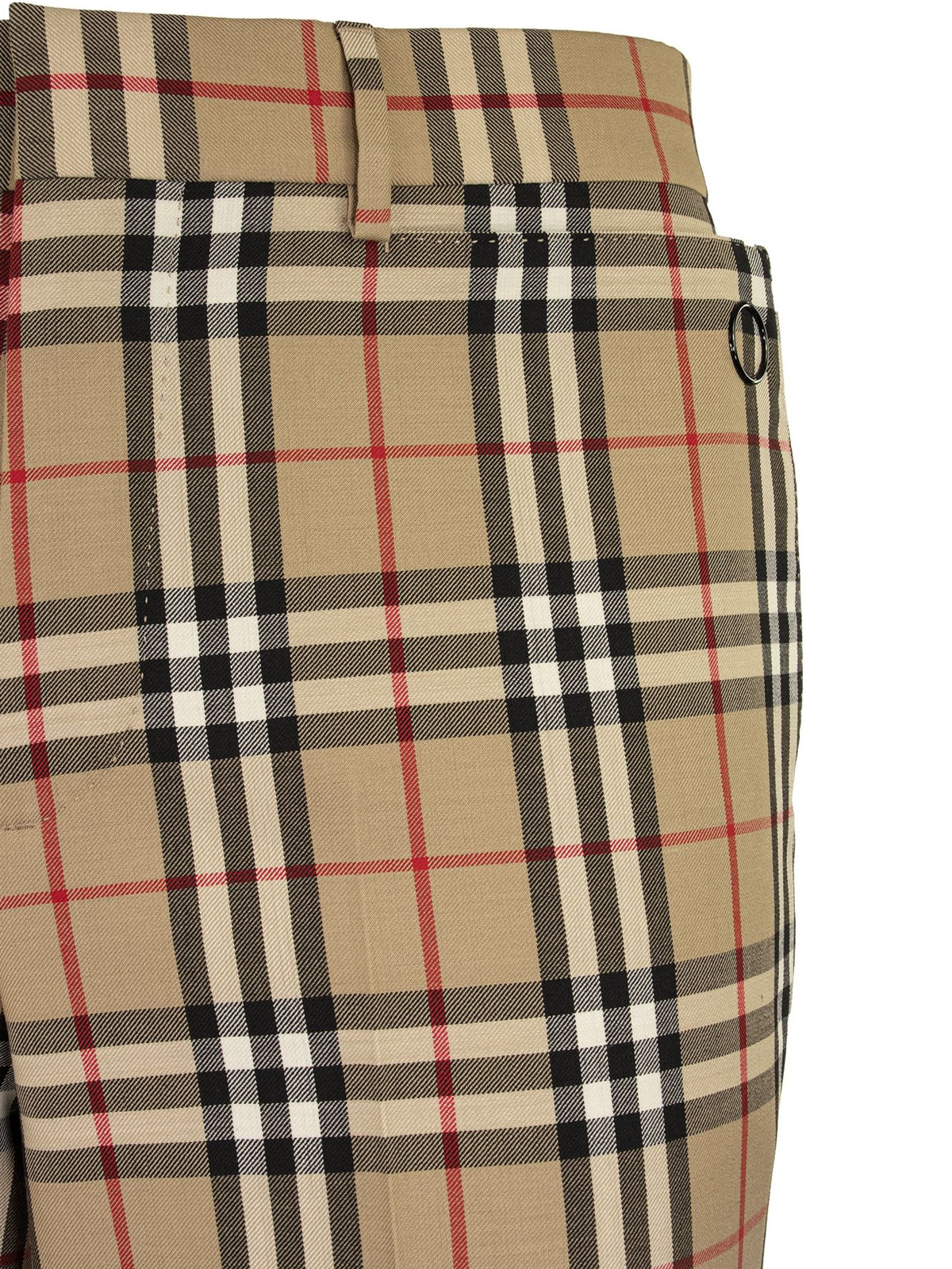 Burberry Haymarket Check Trouser in Natural for Men  Lyst UK