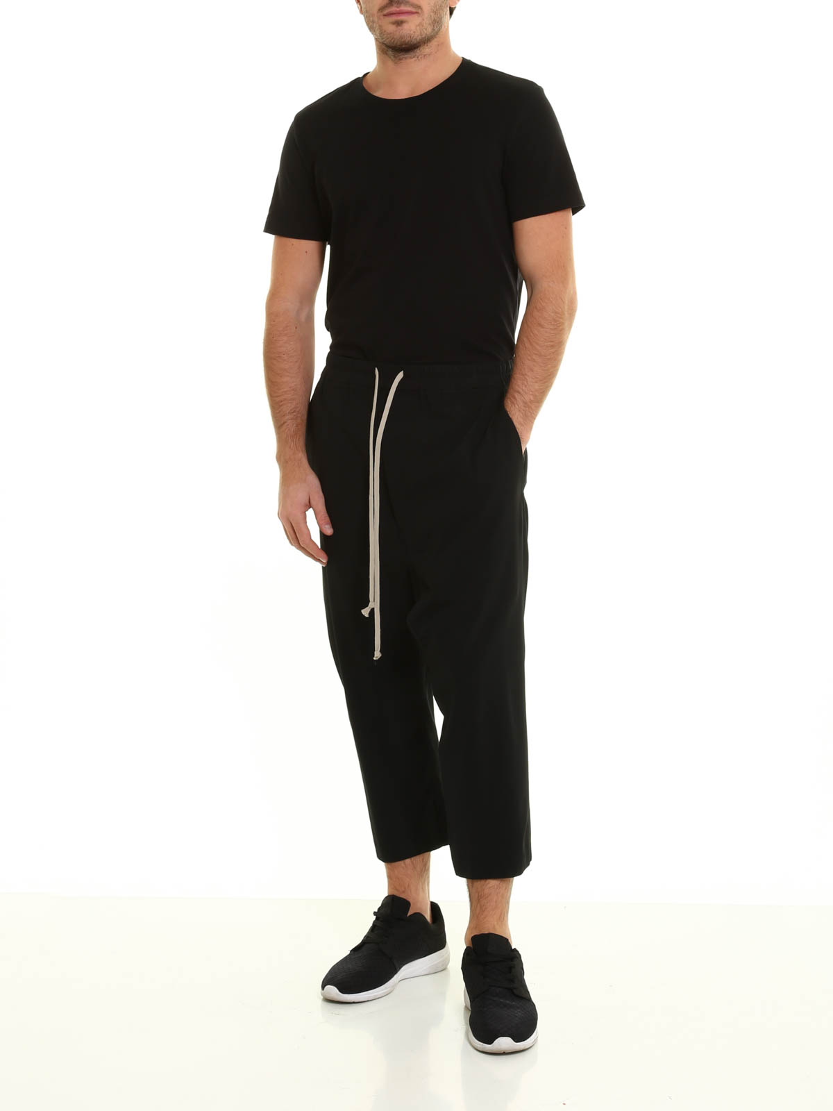 Rick owens clearance cropped trousers