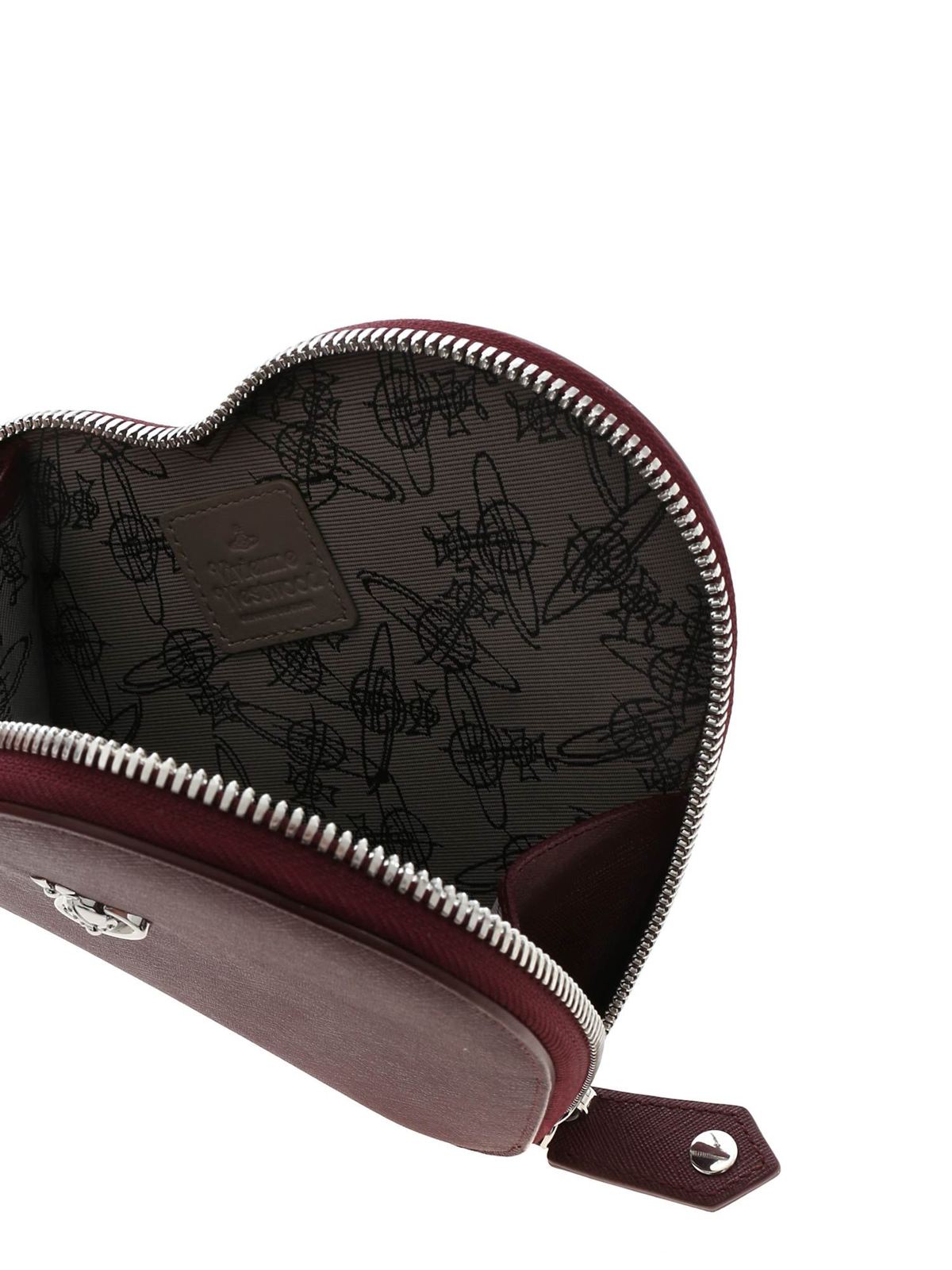 Cross body bags Vivienne Westwood - Victoria New Heart shoulder bag in black  - 5203000740565N421