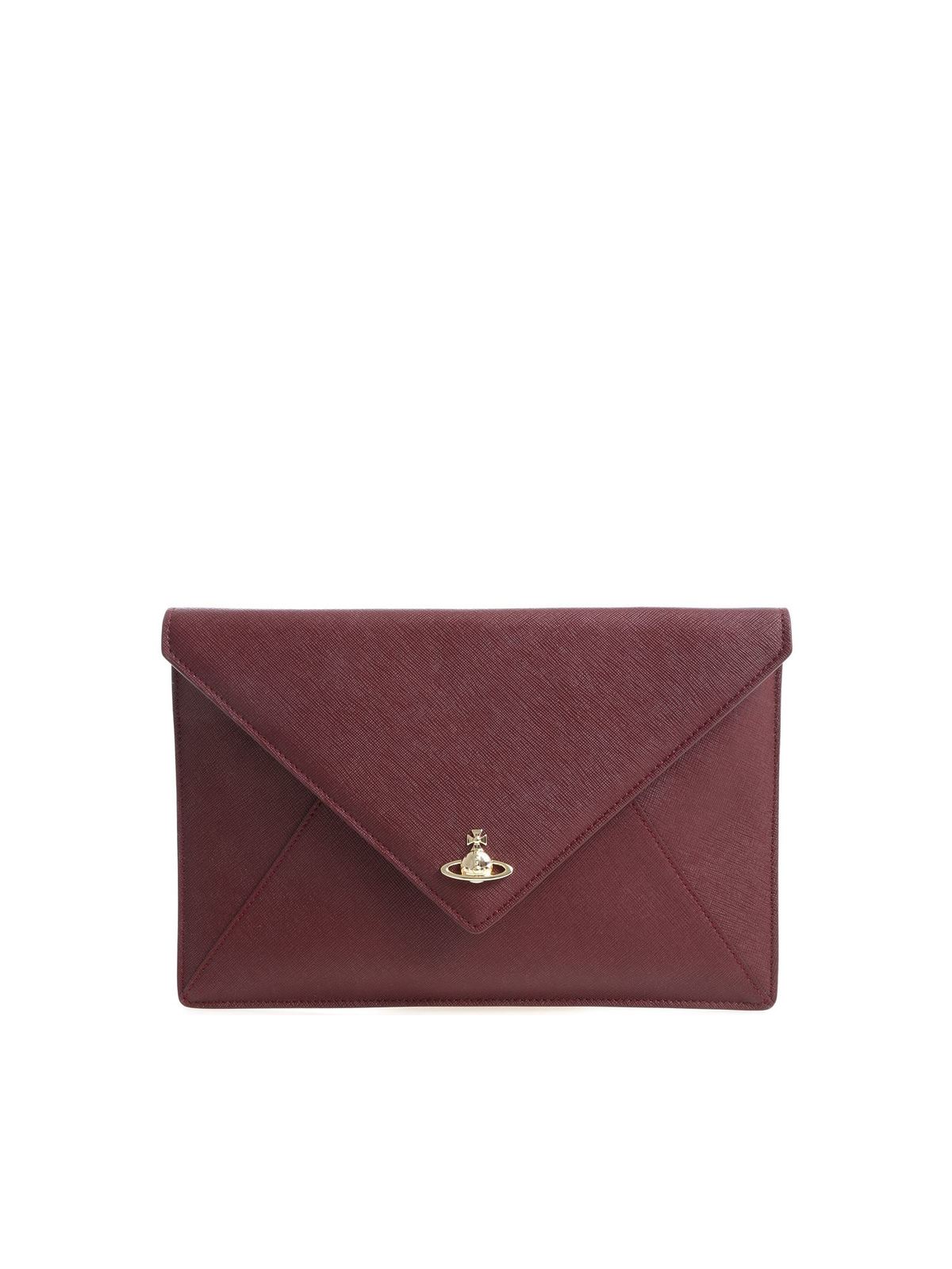 Vivienne Westwood Envelope Vegan Leather Clutch