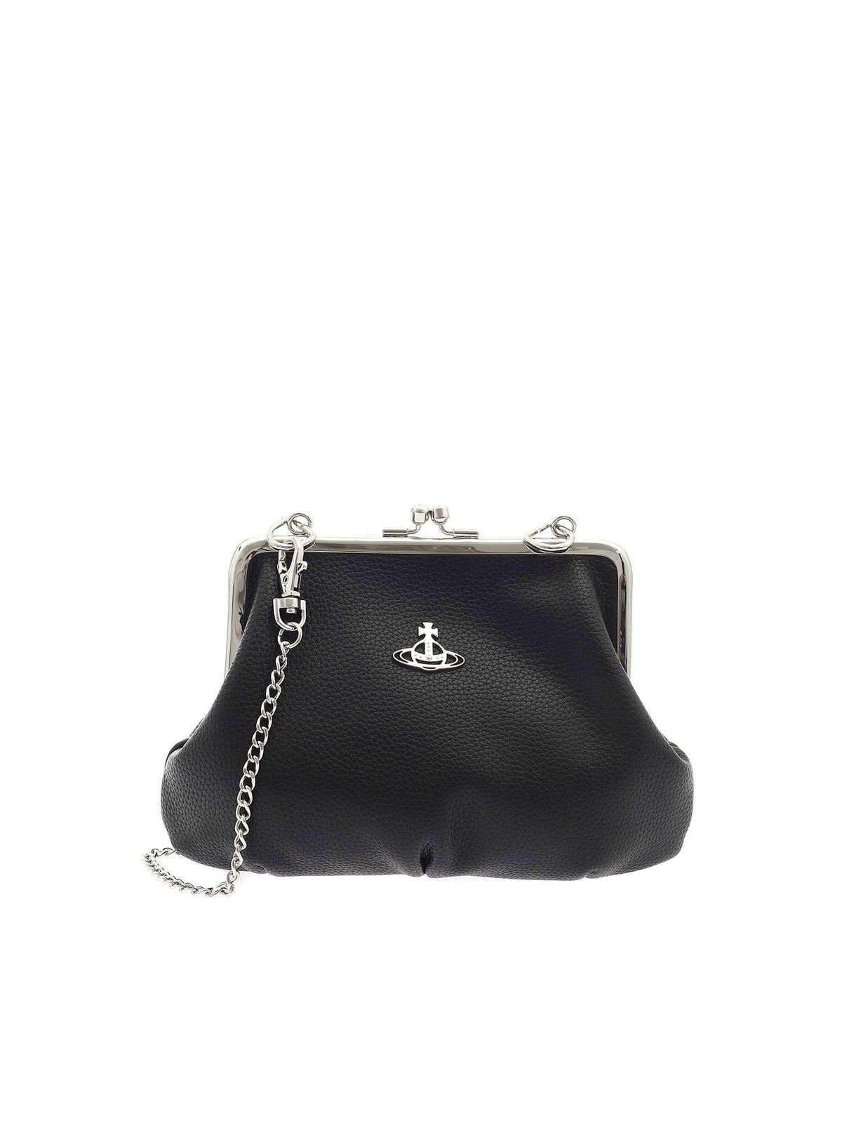 Vivienne Westwood Johanna Frame bag in black|5202000301229N403