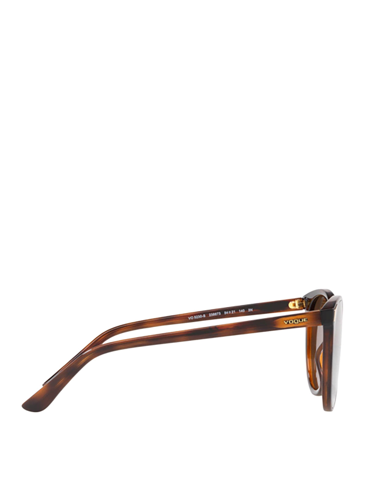 Vogue Tortoise cat eye sunglasses - Dark Brown|VO5230S238673 display picture 1