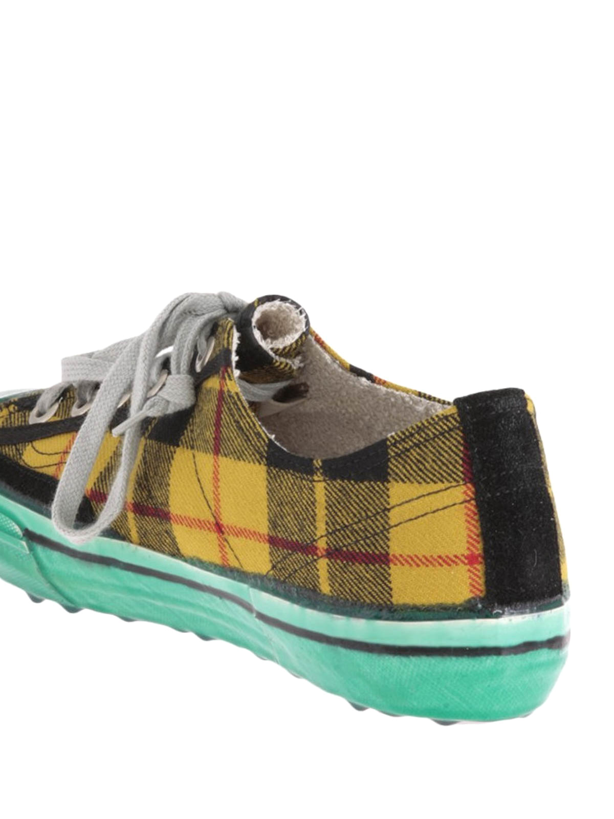 Golden goose hot sale tartan sneakers