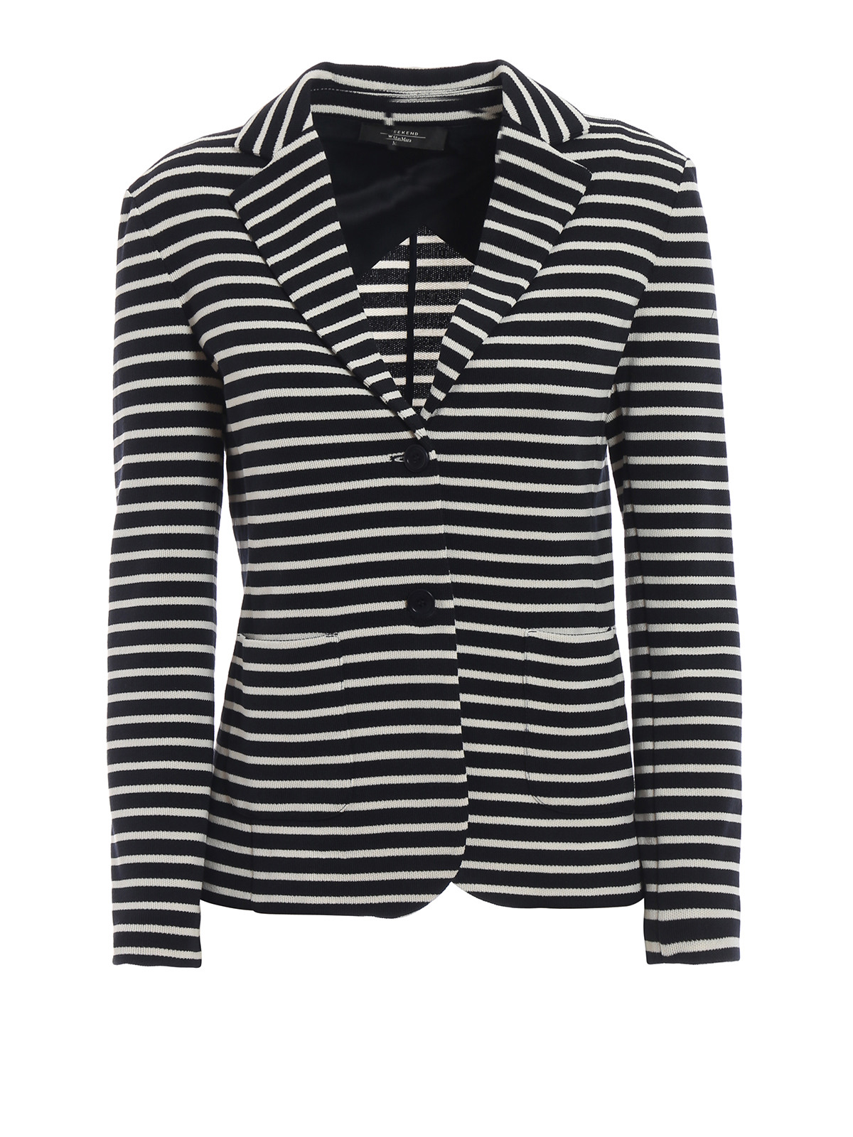 max mara striped blazer