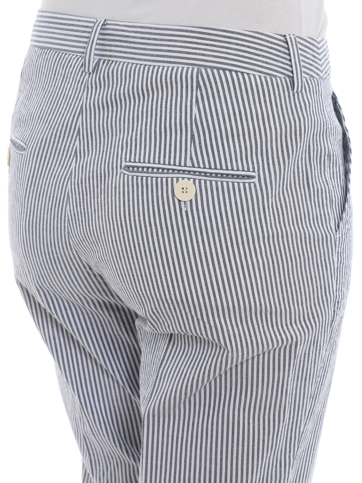 パンツ Max Mara Striped Formal Pants MAX MARA - Striped Silk Trousers Max Mara