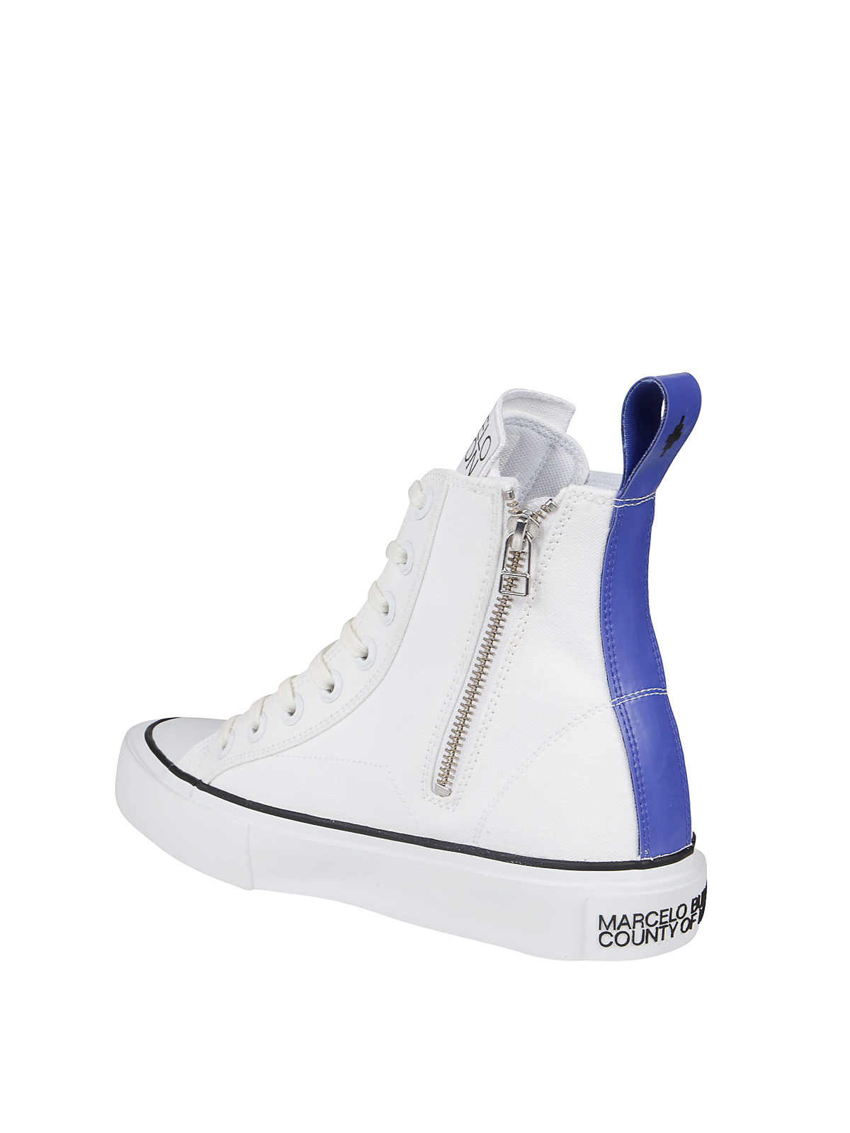Trainers Marcelo County Of Milan - Wings cotton high-top shoes -