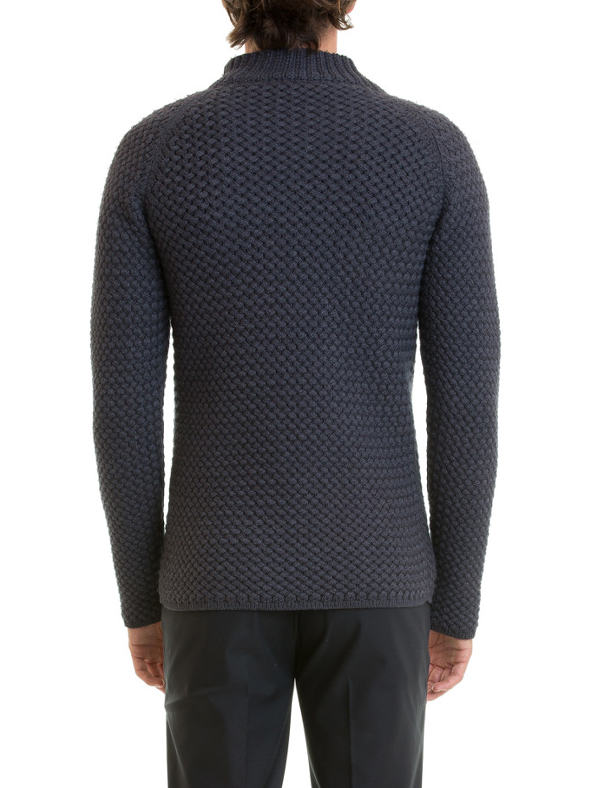 Roberto Cavalli Wool blend double-breasted cardigan|CUX635CCX904760