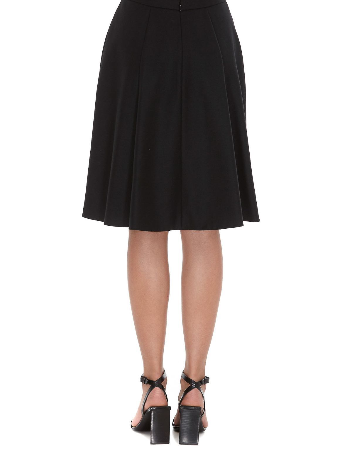Alexander Mcqueen Wool skirt - Black - Women | 639987QJAAN1000