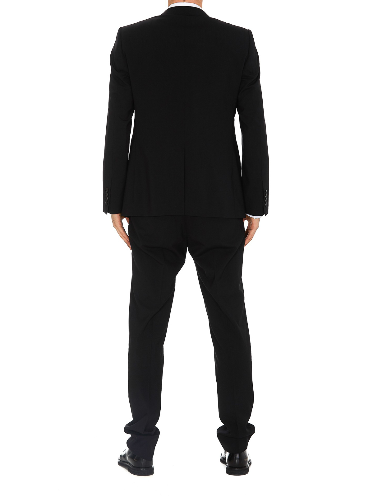 Shop Dolce & Gabbana Wool Two-piece Suit In Negro