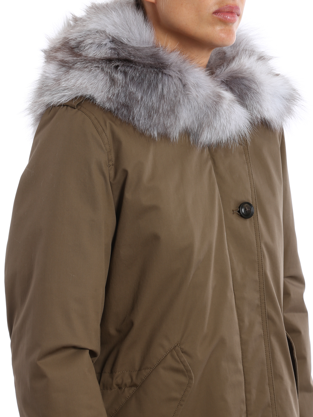 Parkas Woolrich - Fox fur detailed hooded eskimo - WWCPS2501LM106202