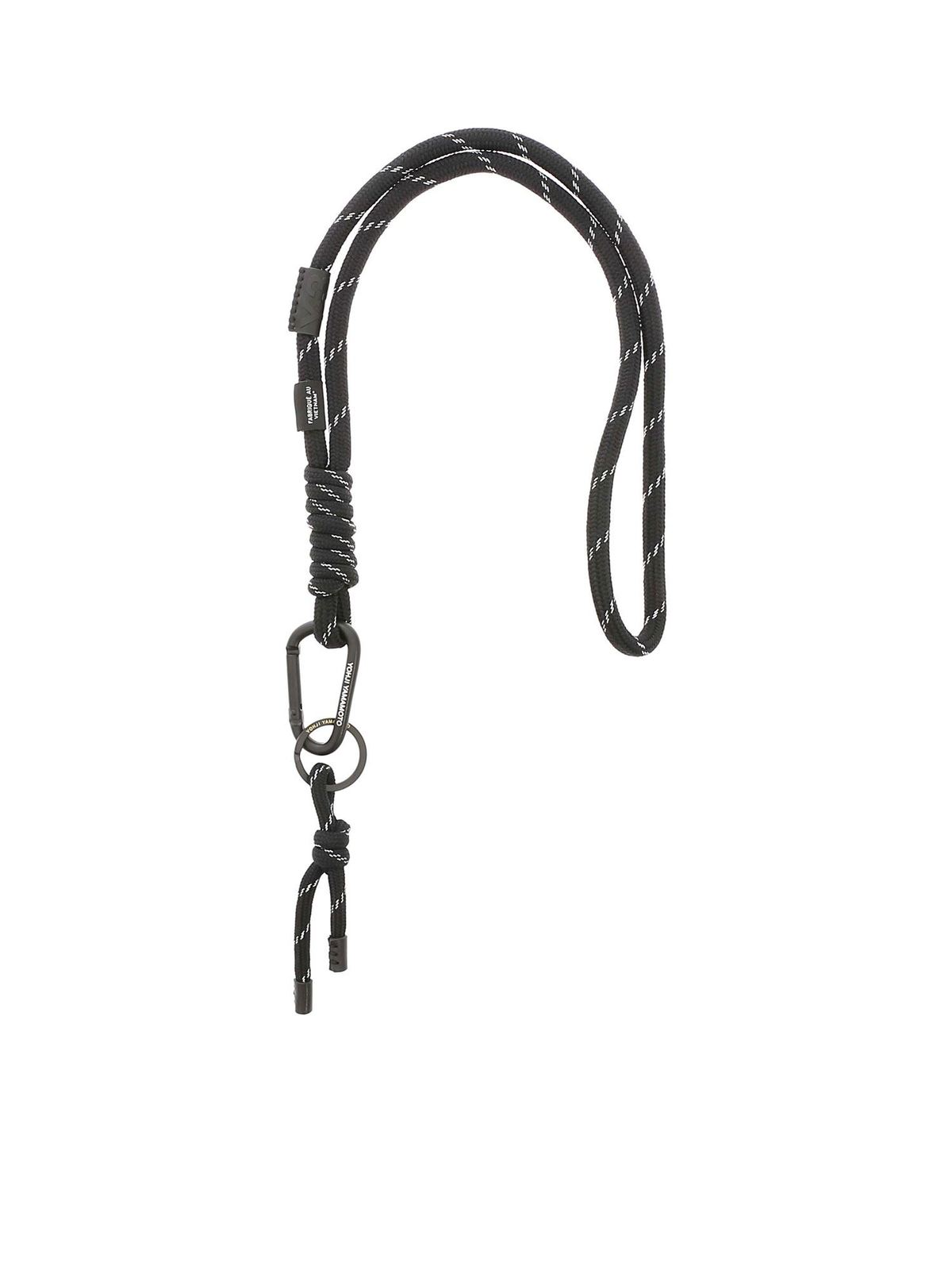 Lanyard keyring in black