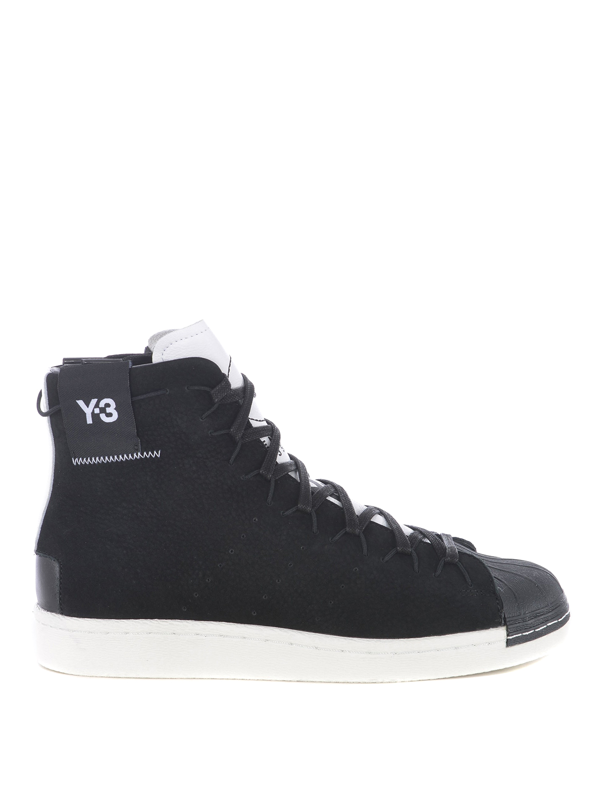 Trainers Y-3 - Super High sneakers - CG6233 | Shop online at THEBS ...