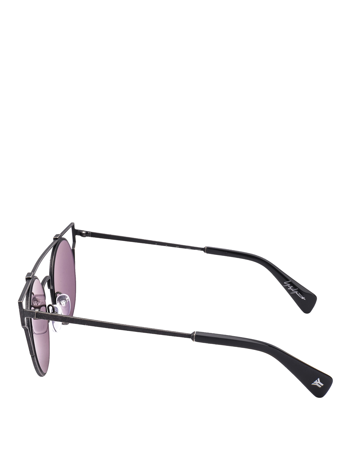 Yohji Yamamoto YY7024 round sunglasses - Grey - Women|YY7024914