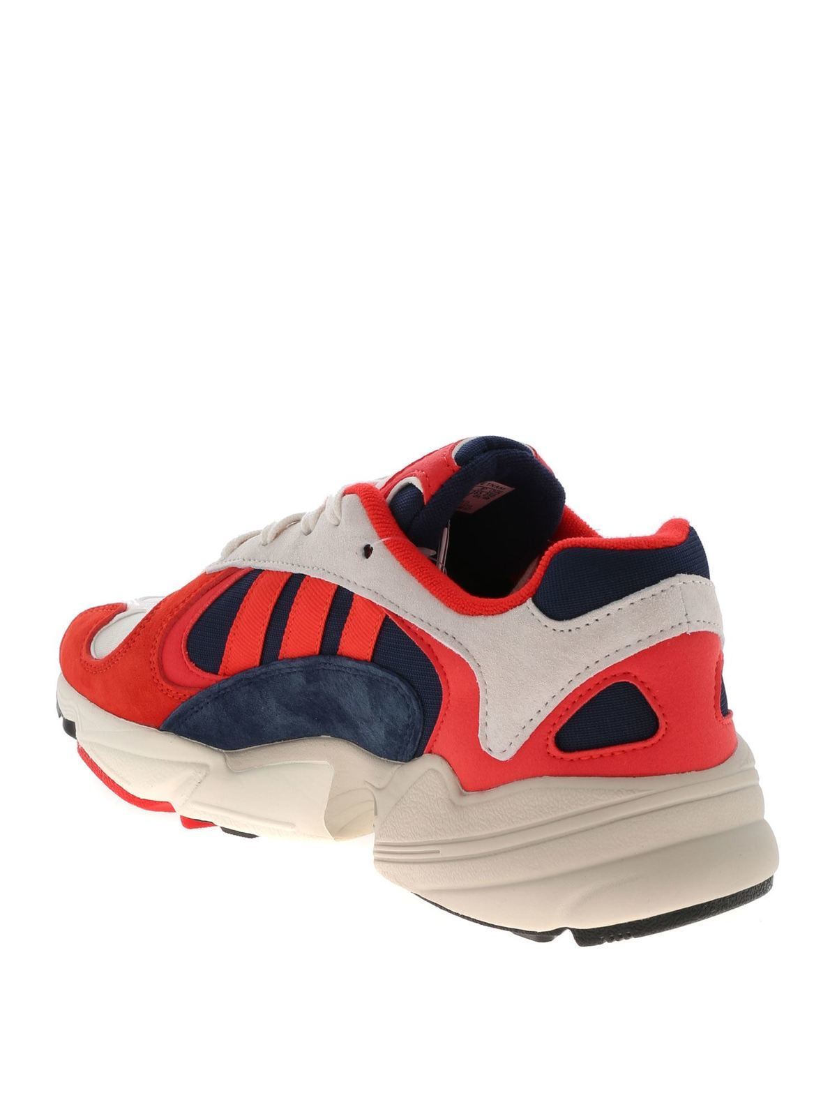 Adidas Originals Yung 1 sneaker in orange -