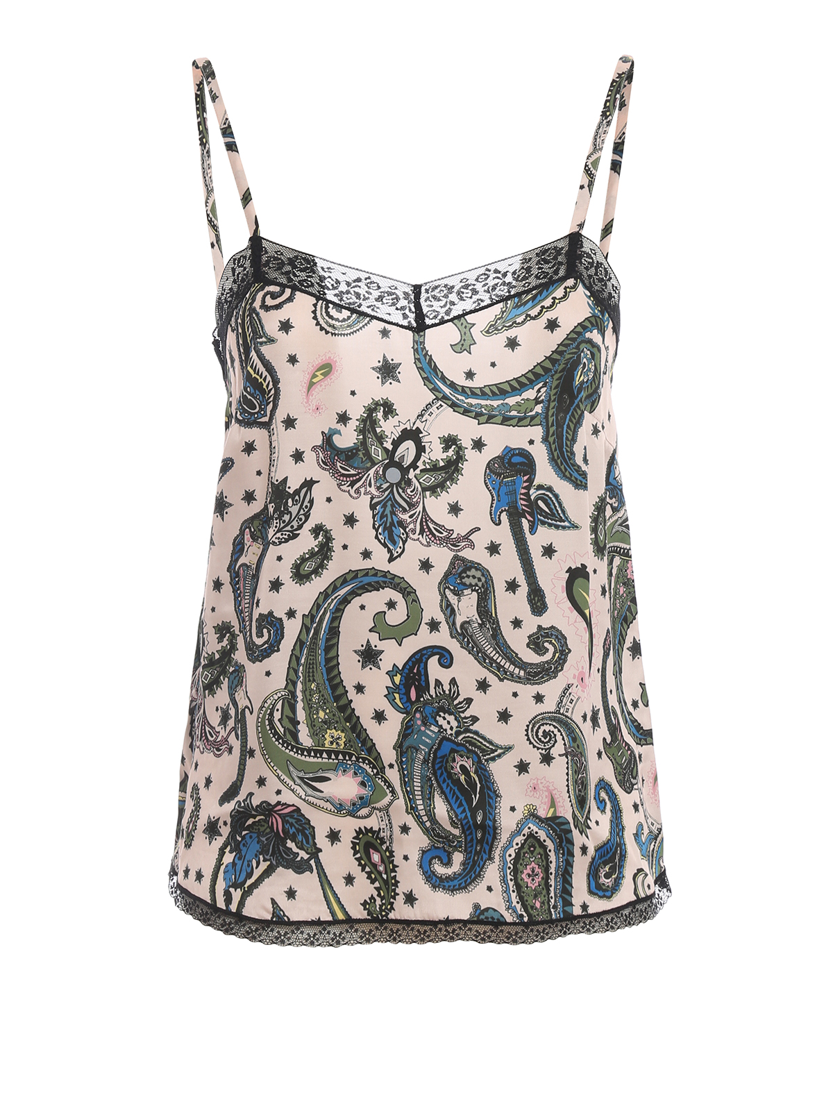 Tops & Tank tops Zadig&Voltaire - Camel Paisley tank top