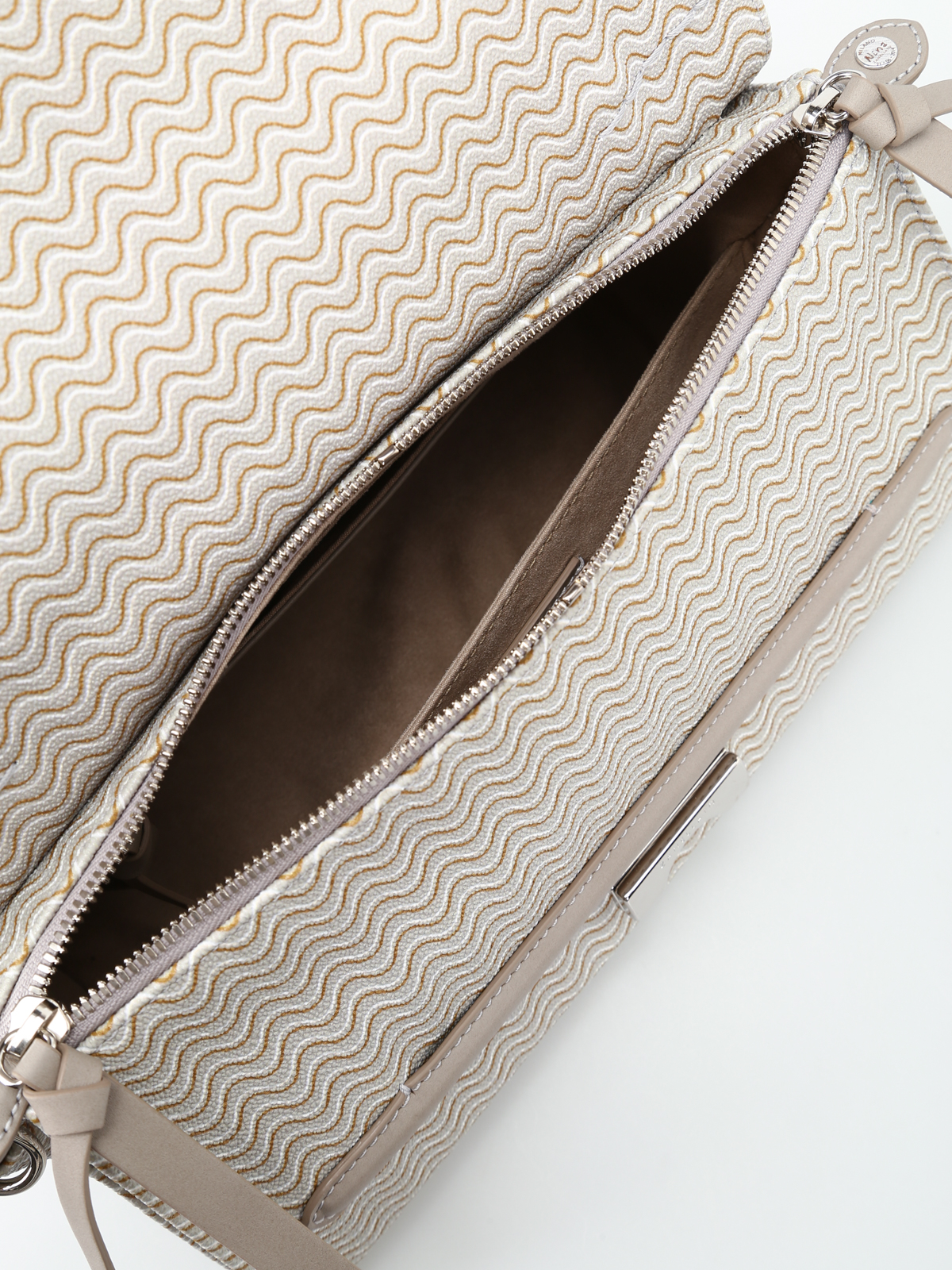 【美品】  ZANELLATO / ザネラート | NINA CACHEMIRE BLANDINE クロスボディ ショルダーバッグ | ブラウン | レディース 楽天市場】ザネラート ポスティーナベイビーカシミアブランディン