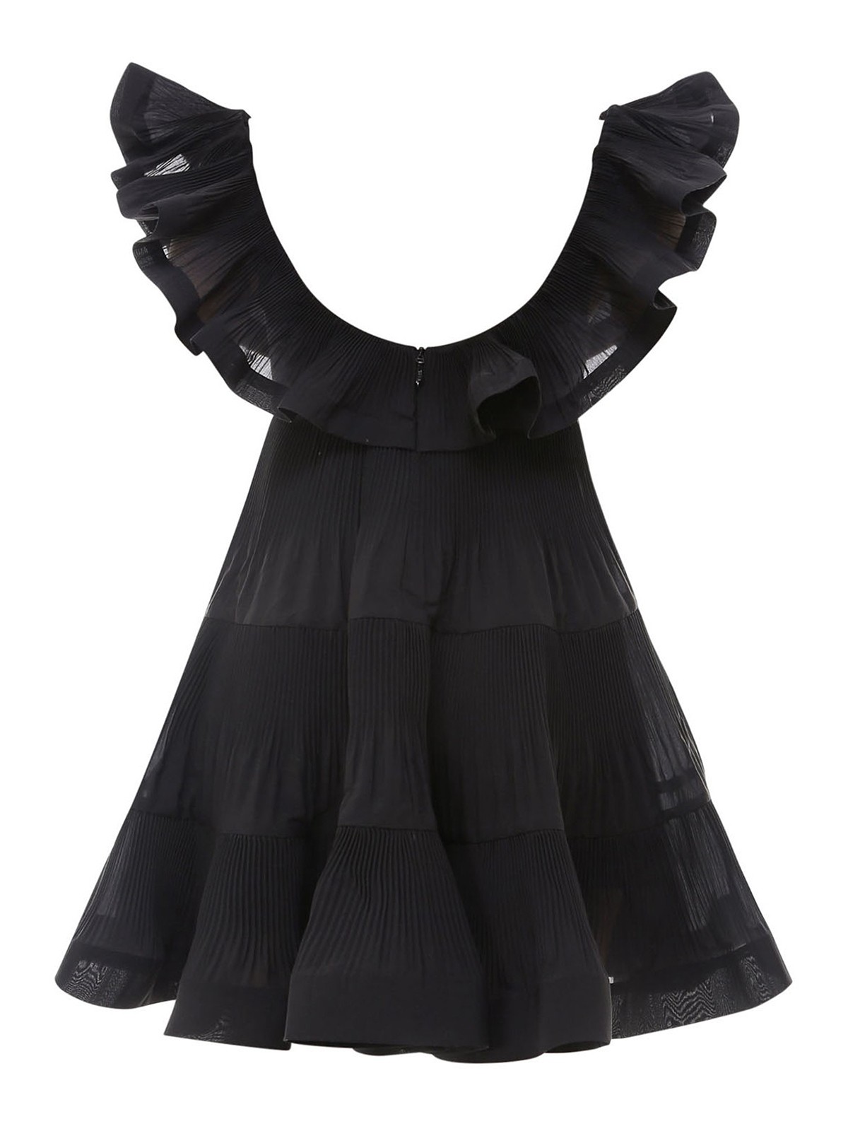 Zimmermann The Lovestruck flounced dress - Black|9772DANDBLACK
