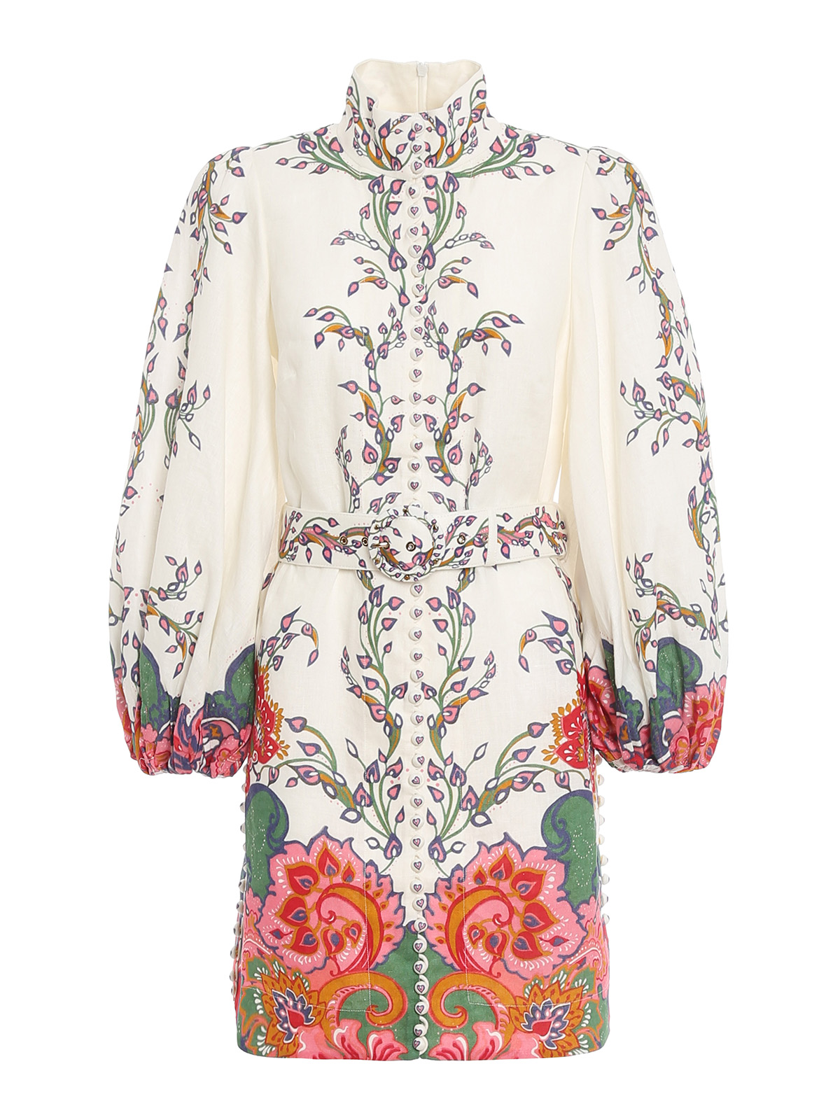 Zimmermann The Lovestruck linen dress|9718DANDNATURALPAISLEYFLORAL Zimmermann The Lovestruck linen dress|9718DANDNATURALPAISLEYFLORAL