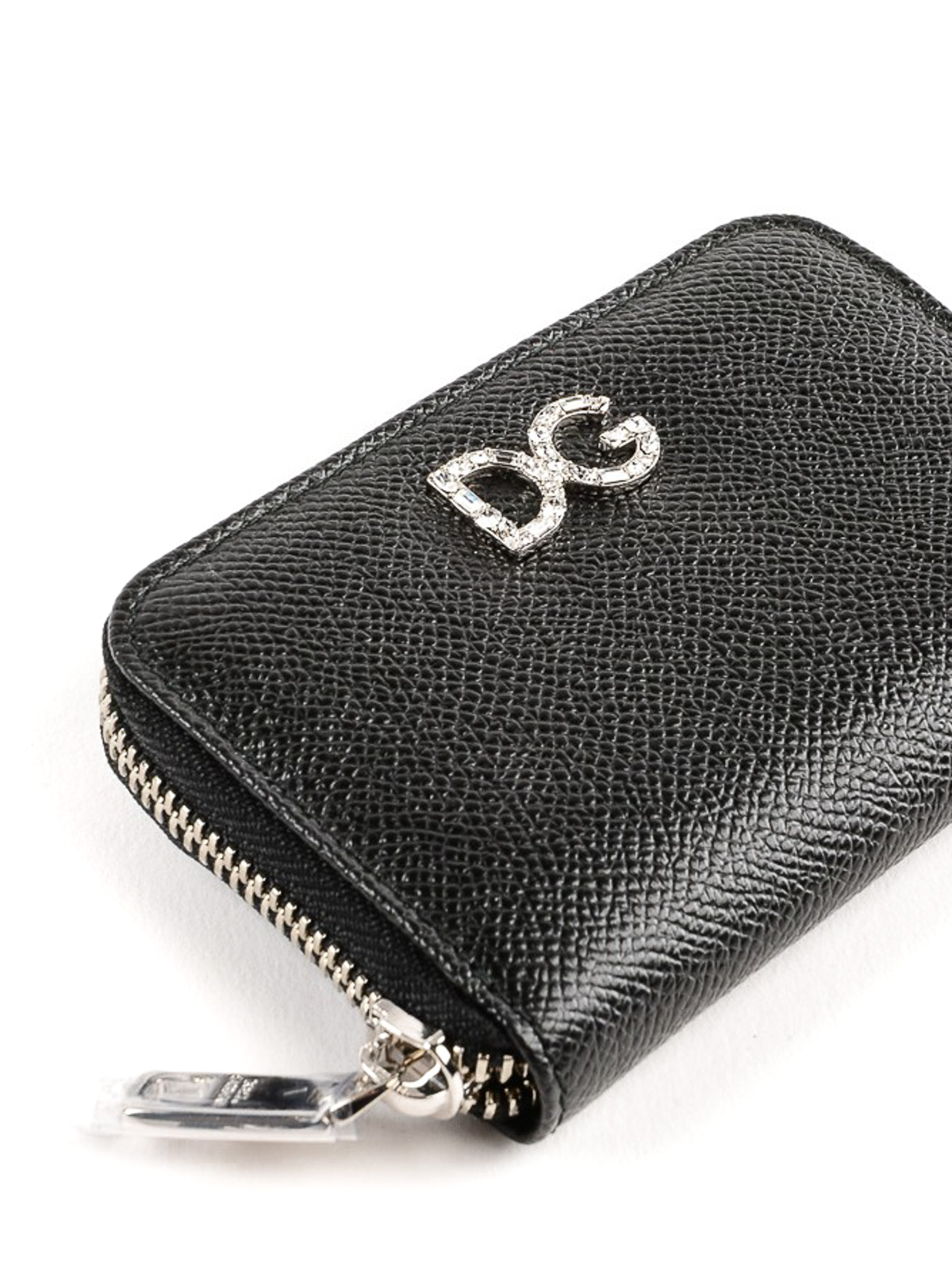 Wallets & purses Dolce & Gabbana - Zip around black small wallet