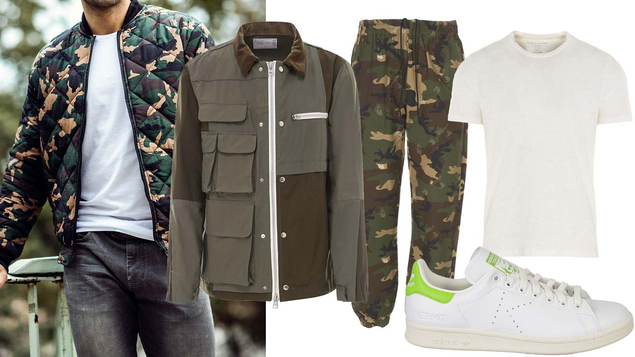 Military green or camo